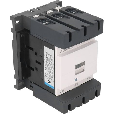 Contacteur triphasé universel pour circuit industriel, commande de moteur électrique, 170 A, 220 V CA, 50/60 Hz (1/5)