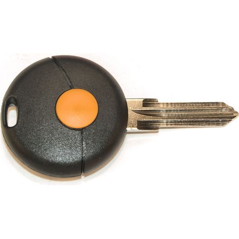 COQUE CLE ADAPTABLE SMART 1 BOUTON LAME CRANTEE FIXE (1/2)