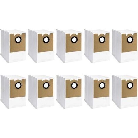 Dust Bags de remplacement pour Lefant M2 Pro / M2S Pro /M2 Plus Robot Aspirateur Accessoires Non – Wovens Bags 10PCS (1/5)