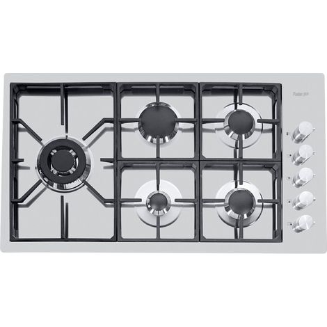 Foster 7257 032. Colore del prodotto: Acciaio inox, Posizionamento dell'apparecchio: Da incasso, Tipo di piano cottura: Gas. Bruciatore piccolo: 1100 W, Bruciatore medio: 1750 W, Bruciato... - 7257032 (1/5)