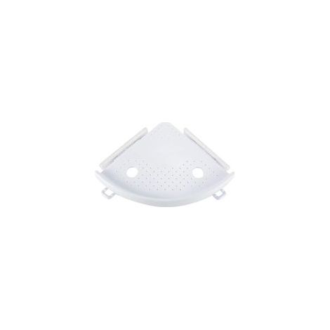 Mensola angolare per il bagno, portasapone con ventosa, organizer angolare a parete per shampoo, mensola portaoggetti per la cucina, organizer - Crezuo