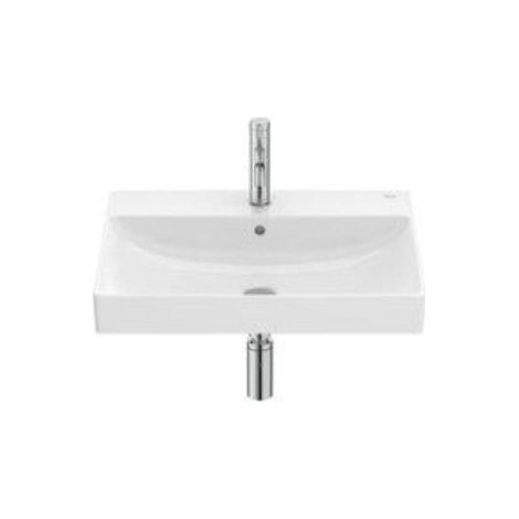 LAVABO MURAL PARA PEDESTAL ONA CON JUEGO FIJACIÓN 600X460 BLANCO