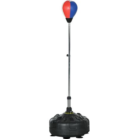 Punchingball Boxsack Höhenverstellbar 147-165 Cm, Standbox-Trainer Für Training & Übung, Schwarz