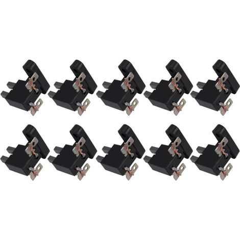 Jeu de balais carbone universel pour générateurs 4KW, 5KW, 7KW - Lot de 10 pièces (1/5)
