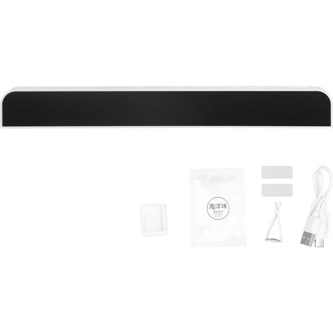 Barre lumineuse LED RVB 16 millions de couleurs, réduction de bruit, rechargeable USB, aromathérapie, rythme sonore activé (1/5)