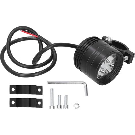 Projecteur LED 40 W, 4 LED, 6000 K, 4000 lm, 3 modes d'éclairage, étanche IP67, pour moto (1/5)
