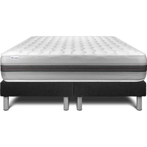 Matratzen- und Lattenrost-Set 2x80x200 cm - Vitalspring Recover (1/5)