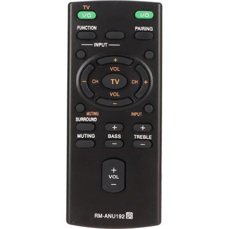 Télécommande de remplacement pour barre de son RM ANU192, compatible avec les modèles SUB RM ANU191, SACT60BT, SS WCT60, SSWCT60, HT CT60BT, HTCT60BT et SA CT60BT. (1/5)