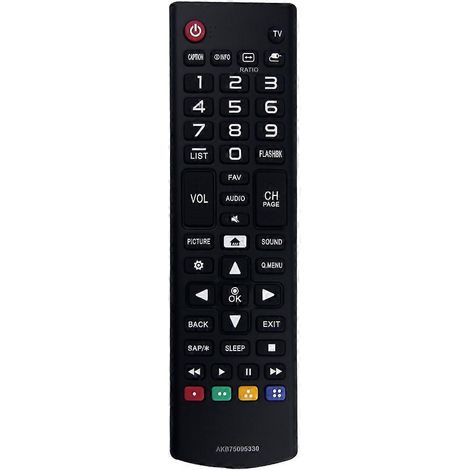 Télécommande pour téléviseur compatible avec LG AKB75095330 (1/5)