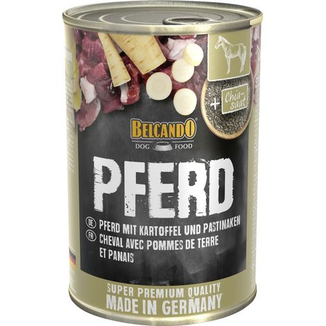 Belcando Hundenassfutter Adult getreidefrei 400 g Pferd & Kartoffel