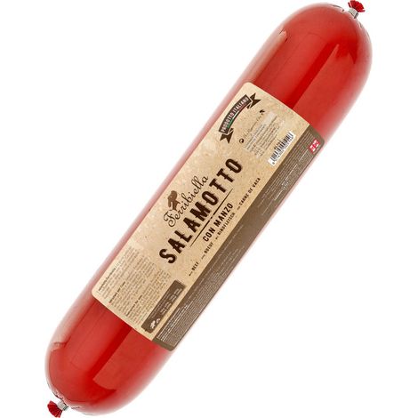 Salamotto gusto manzo per cani 12 pezzi da 800 g ciascuno