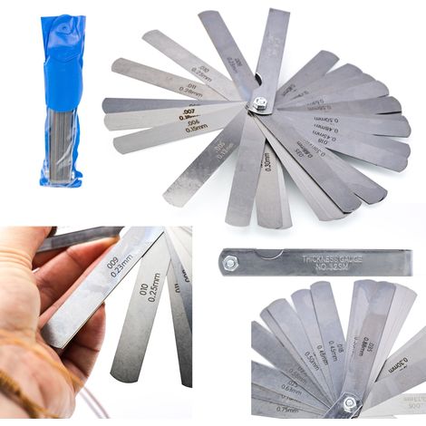 Rosfix Fühlerlehre 0,04-0,8mm 32 Stk.