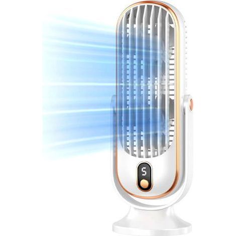 Grid Cool – Ventilateur colonne silencieux 5 vitesses – Moteur puissant – Oscillation 720° – Recharge USB pour chambre et bureau – Circulation d'air optimisée