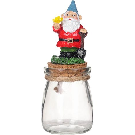 Bocal À Biscuits De Noël - Bocal En Verre Avec Couvercle En Résine En Forme De Père Noël - Rangement Aliments Secs - 16 x 5 x 5 cm - 1 Pièce (1/5)