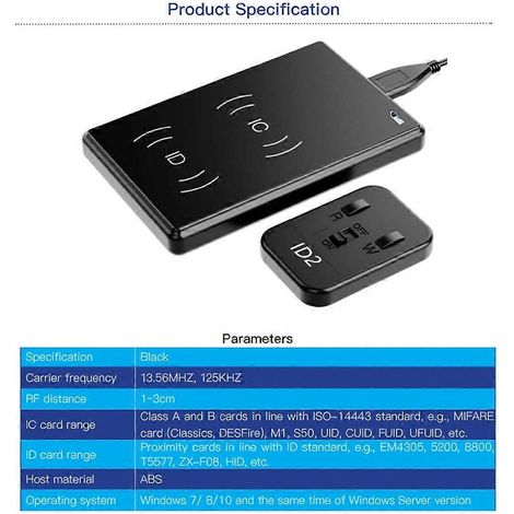 Le photocopieur RFID JAKCOM CDS, compatible avec les bagues intelligentes R5, peut copier les cartes à puce et les cartes d'identité. (1/5)