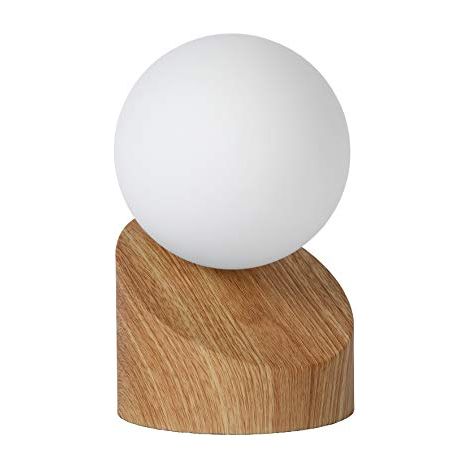 Lampada da tavolo in lino 45561/01/72 Lucide (1/3)