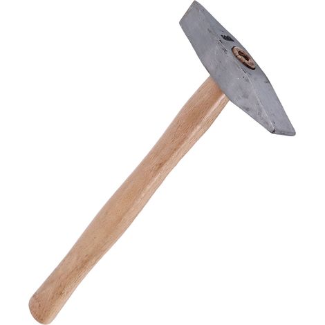 Marteau d'ingénieur machiniste avec manche en bois ergonomique, marteau à panne croisée forgé à chaud pour frappe directe (1/5)