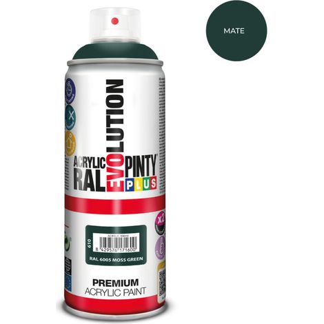 Pintura en spray pintyplus evolution 520cc ral 6005 matt moss green (1/2)