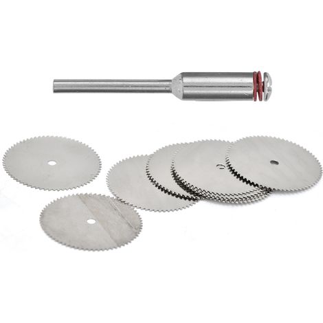 Lot de 10 lames de scie circulaire en acier inoxydable, disques de coupe pour meuleuse électrique, accessoires de 22mm. (1/5)