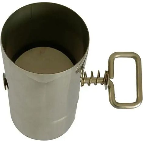 Tuyau de cheminée extérieur réglable en acier inoxydable, tuyau de cheminée droit, réchauds de tente avec clapet intégré, réchauds de camping et de pique-nique portables