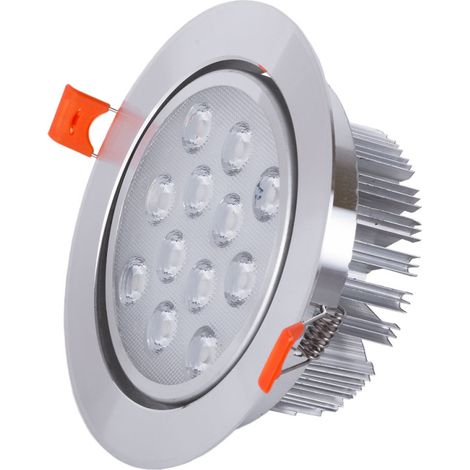 Faretto LED da incasso 12W 1123Lm 3000ºK Circolare 40.000H [HO-LEDDOWN-12W-WW]