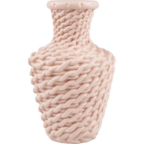 Vase nordique en plastique imitation rotin, rose, récipient pour fleurs séchées et humides, décoration intérieure