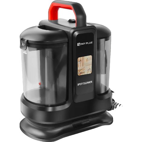 Détachant, 400W de puissance, capacité d'eau fraîche de 1,2L, capacité du réservoir d'aspiration de 0,6L, dimensions de 29 x 16 x 32,5 cm, niveau de bruit ≤ 84 dB (1/5)
