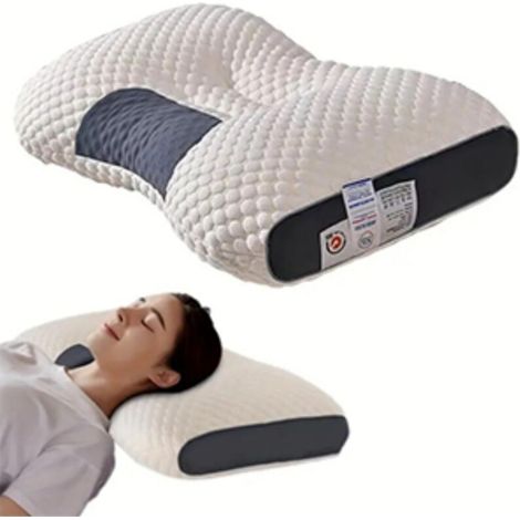 Oreillers cervicaux anti-ronflement 2024 pour un sommeil réparateur - Oreillers pour les douleurs cervicales et des épaules