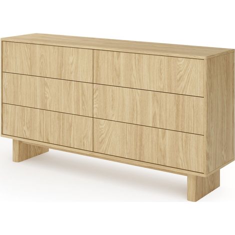 CASSETTIERA, rovere oliato, 153,5 x 82,6 x 38,1 cm
