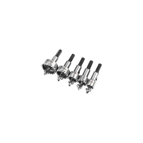 Coffret Scie Cloche 5PCS Scie Trépan HSS Cobalt Ø16 à 30mm, Pour Bois, Métal, Plastique, Acier Inoxydable, Haute Précision (1/5)