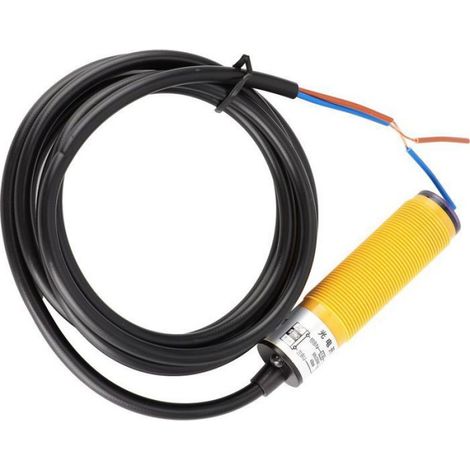 Capteur Photoelectrique - 2 Fils NO - AC 90-250 V - 400 mA - IP66 - Portée 10 cm - E3F DS10Y1 (1/5)