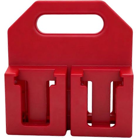 Support de batterie portable compatible avec les batteries M18 18V, numéro de modèle 48-11-1815, également compatible avec les supports de boîte à outils pour chariots de travail. (1/5)