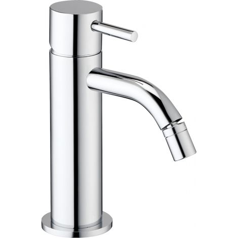 Tondi monocomando bidet con scarico cromo