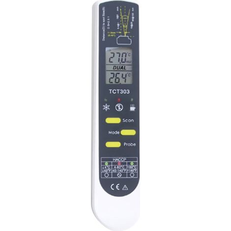 TFA Dostmann 31.1119.K Infrarothermometer und Einstichthermometer (HACCP) Optik 2:1 -55 - +250 °C