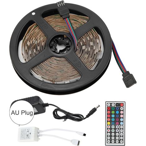 Guirlande lumineuse LED 150 ampoules RGB 5m, prise AC100-240V, multicolore pour intérieur maison, boutique, restaurant (1/5)