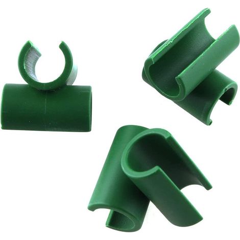 Lot de 60 connecteurs croisés pour treillis de jardin pour cage à tomates 11 mm (1/5)