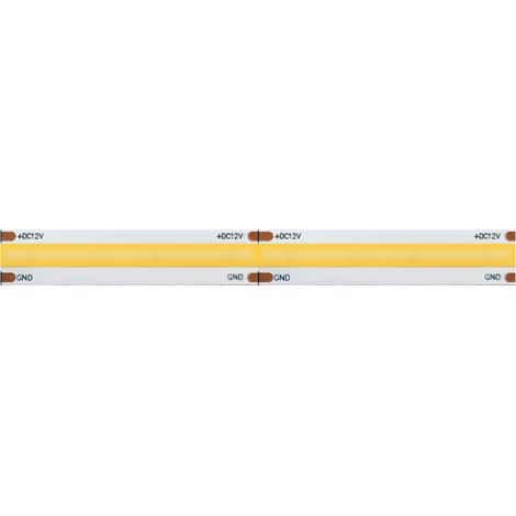 Bande Led Cob Ip65 Monochrome 5M 15W/Mt 12V 4000K (1/4)