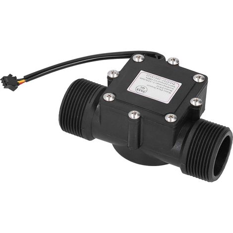 Compteur de Débit D'eau de Tuyau de Débitmètre Industriel YF‑DN32 G1.25in Capteur à Effet Hall Compteur de Débit de Tuyau Industriel à Haute Température et Résistance à la Pression (1/5)
