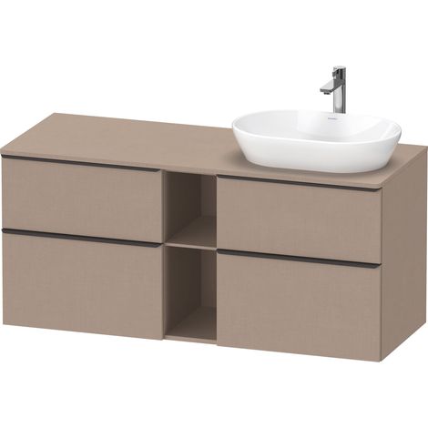 Duravit D-Neo Konsolenwaschtischunterbau wandhängend (Ausschnitt