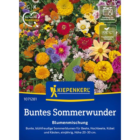 Kiepenkerl Blumensamen Buntes Sommerwunder für ca. 1 - 2 m² (1/2)