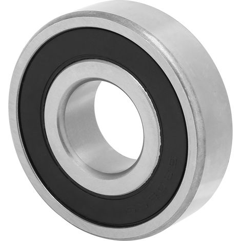 1 roulement à billes à gorge profonde étanche à double joint en caoutchouc 2RS 25 x 62 x 17 mm (6305-2rs) (1/5)