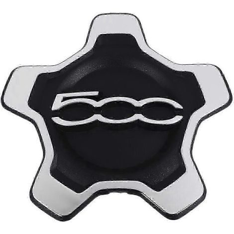 Cache-moyeu de roue pour BMW 500X (2016-2022), référence 6AN68LXHAA, argent (1/4)