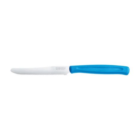 Set 6 Coltelli da Tavola Dinamik Lama Seghettata Blu Chiaro Kaimano