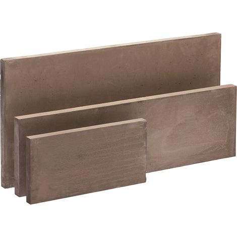Dalle d'habillage "Kaminbauplatte" 750 x 500 x 35 mm