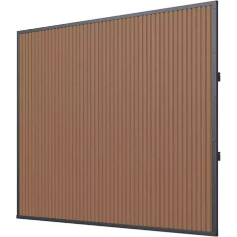 pannello laterale per pergola ombréa in teck lato 3 mt
