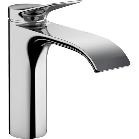 Hansgrohe – Mitigeur de lavabo VIVENIS ComfortZone 110 – Déport 146 mm – Jet WaterfallStream – Débit 5 l/min – Système céramique