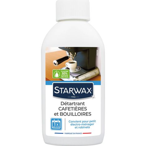 Détartrant pour cafetières et bouilloires 250ml STARWAX