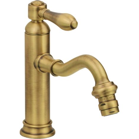 Mitigeur monocommande pour bidet modèle rétro couleur bronze Gattoni Oxford 3150/31VB Bronze (1/5)
