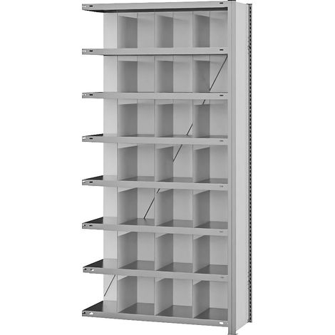 hofe, Rayonnage à casiers, hauteur rayonnage 2000 mm, (1/2)