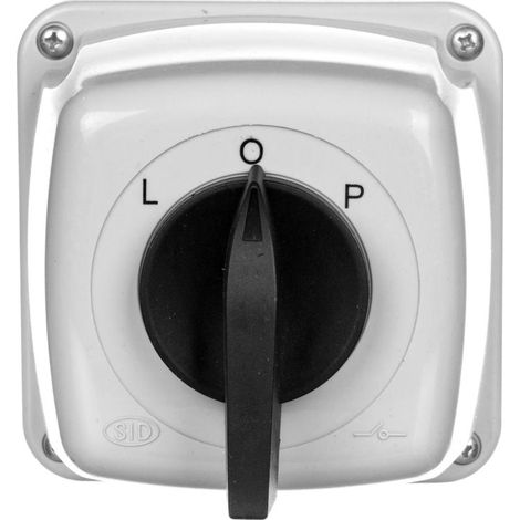 Schalter elektromet l-0-p 3p 16a IP65 3 Pole